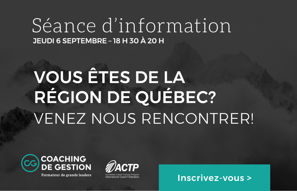 Séance d'information 2018 - Région de Québec 