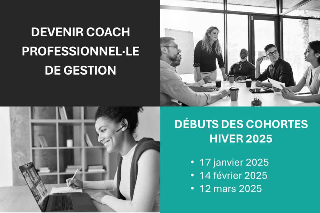 Devenir coach professionnel·le de gestion