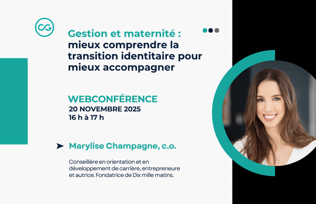 Marylise Champagne - Coaching de Gestion Gestion et maternité