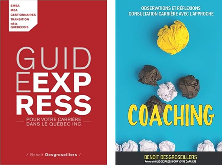 Benoit Desgroseillers - Coaching de Gestion Ouvrages littéraires - Benoit Desgroseillers